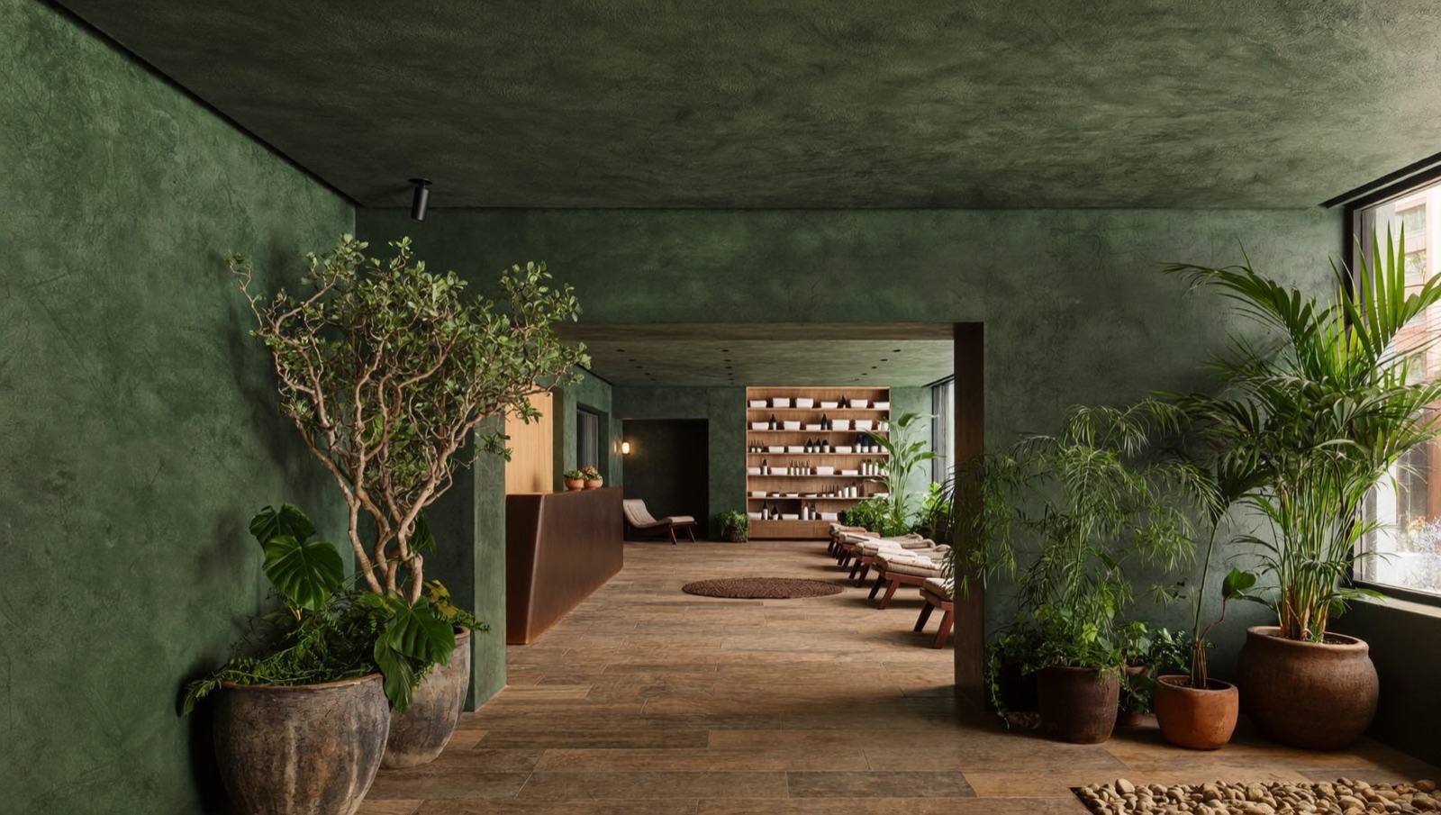 Illustrative image of the spa's relaxation lounge